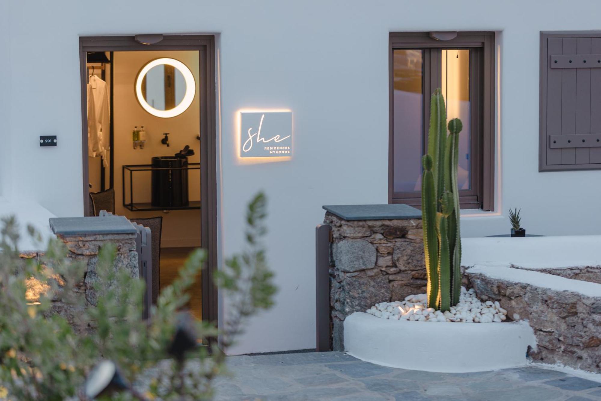She Mykonos - The Residency Aparthotel Mykonos Town Exterior photo